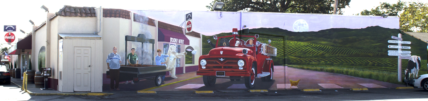 broadway market mural